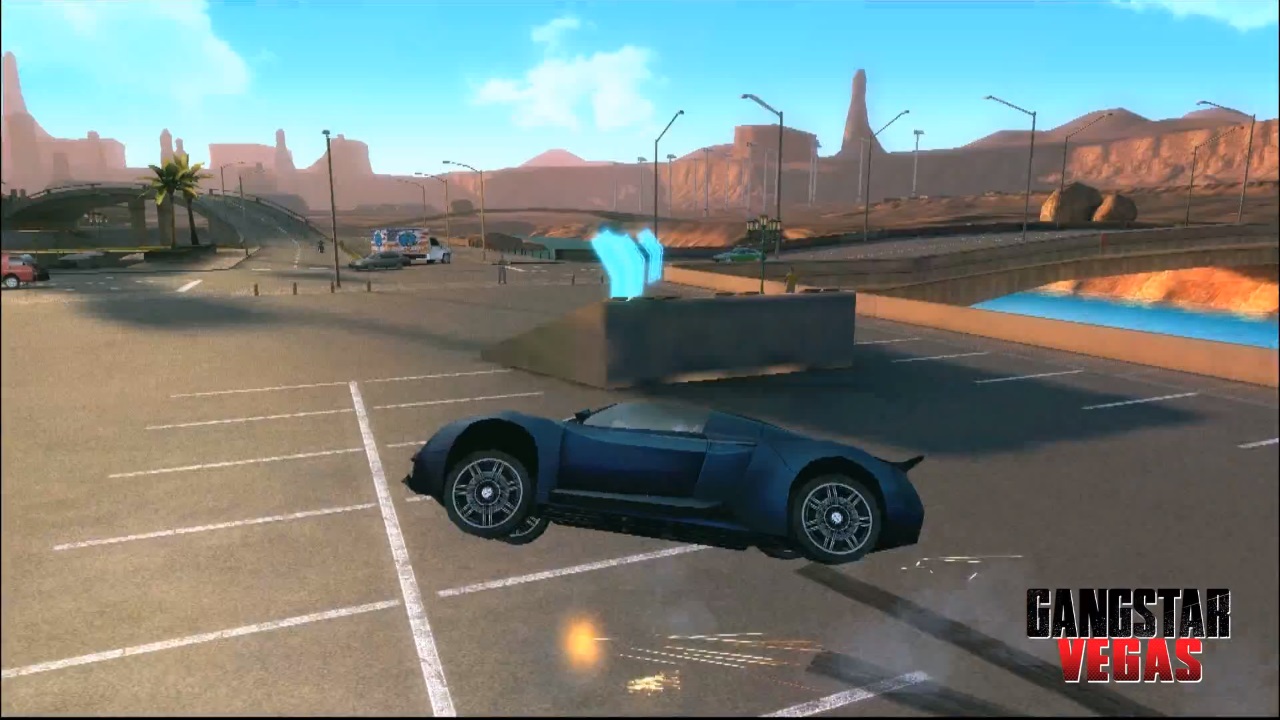 Pela primeira vez na série, Gangstar Vegas contará com o motor de física Havok, o que garante uma física mais natural ao game (o mesmo utilizado em Modern Combat 4)